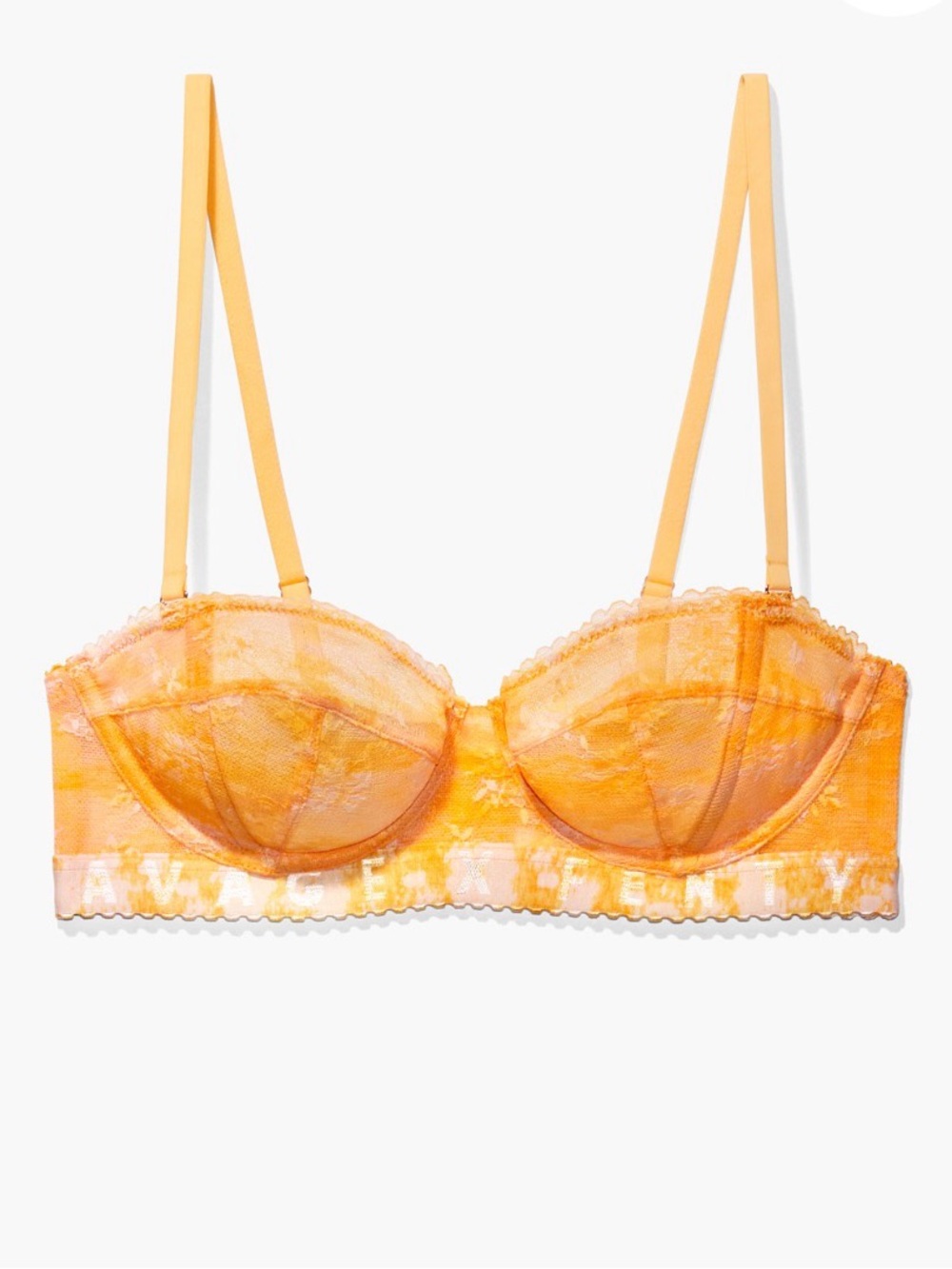 WATERCOLOR TIE DYE
UNLINED LACE STRAPLESS
BRAR